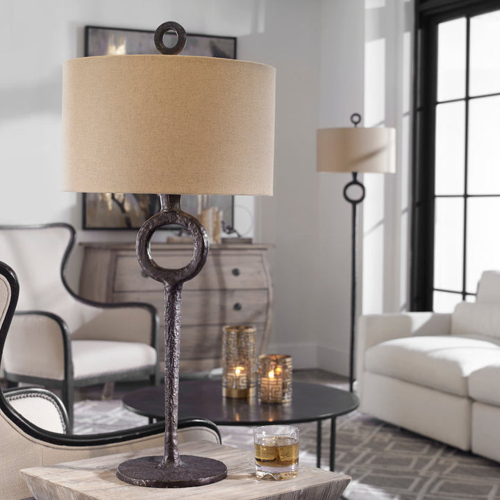 Ferro Cast Iron Table Lamp