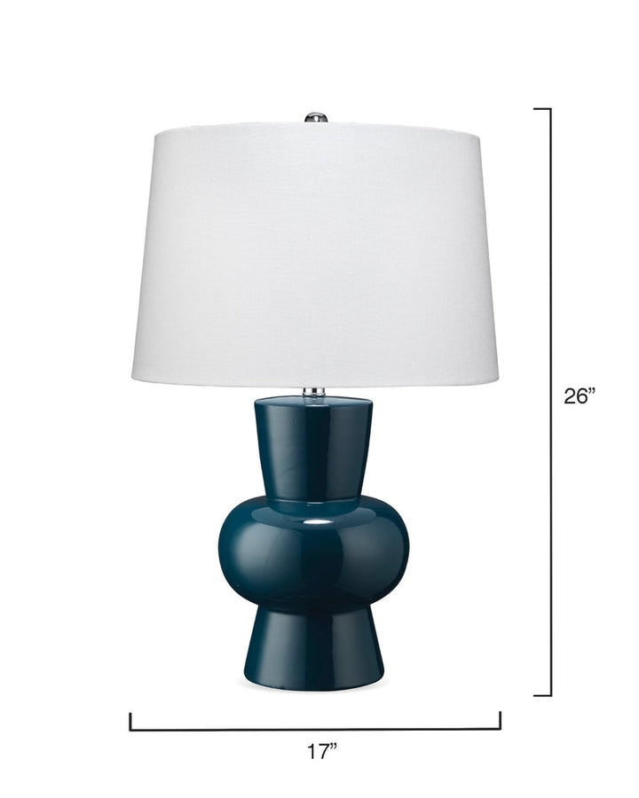 Clementine Table Lamp-Blue-LS9CLEMBLU