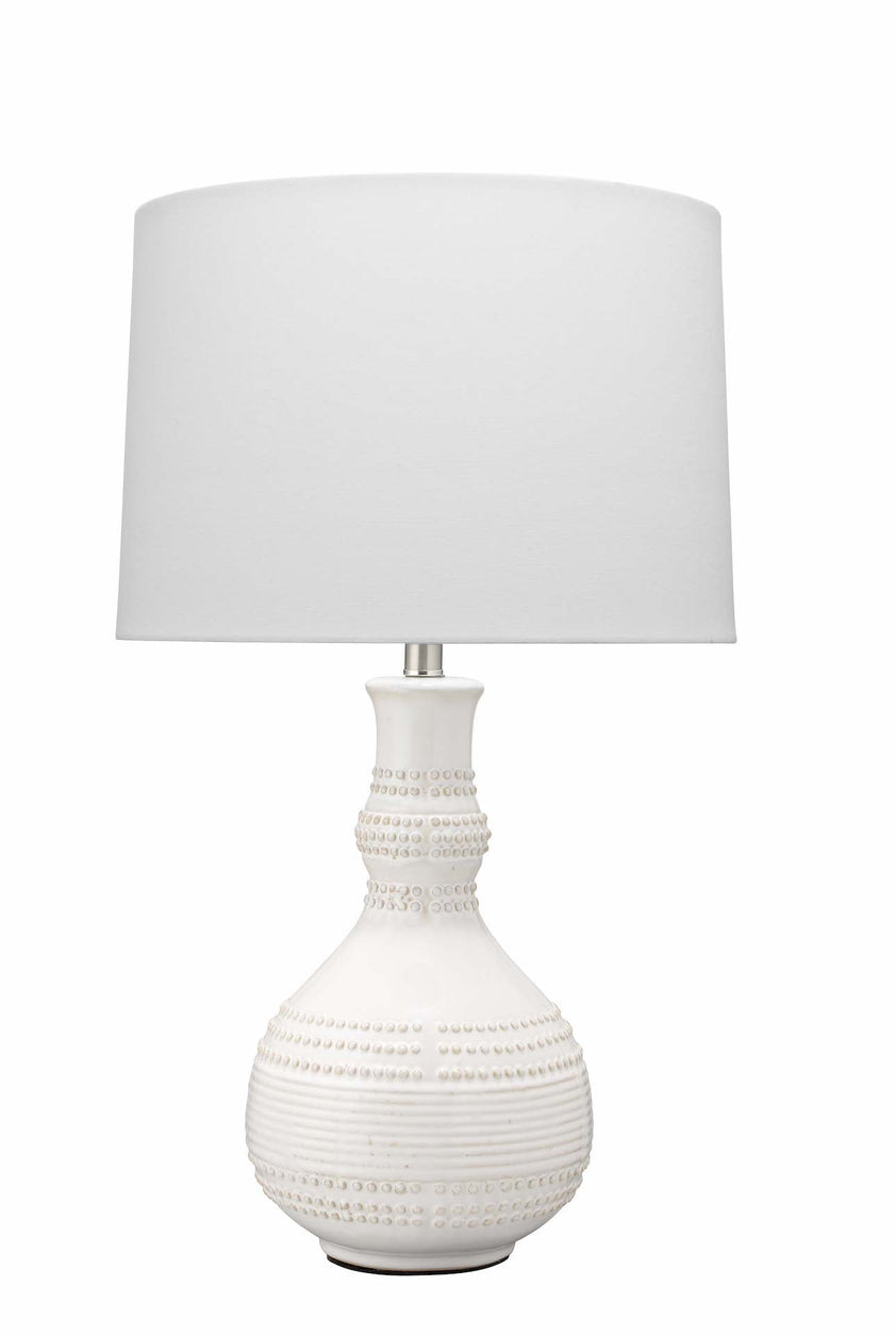 Droplet Table Lamp-White