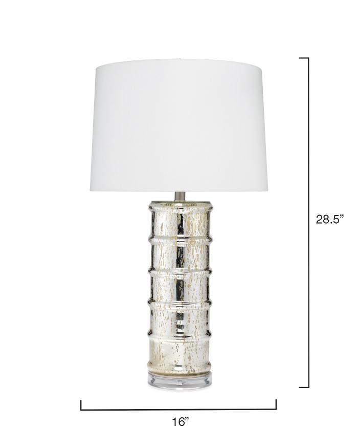 Irene Table Lamp-Silver