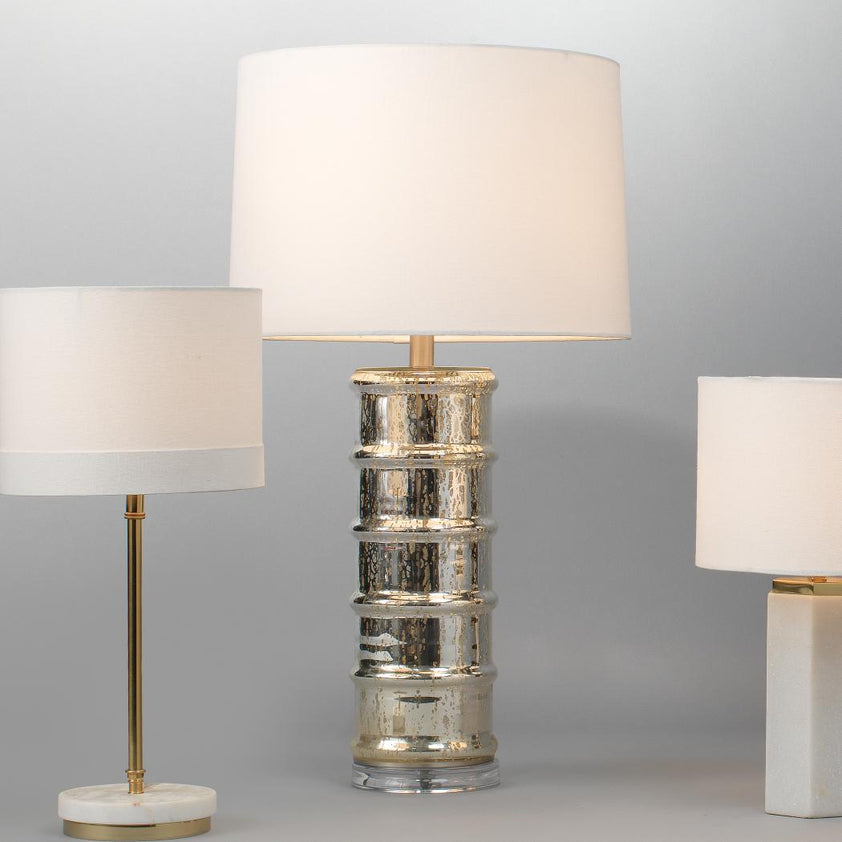 Irene Table Lamp-Silver