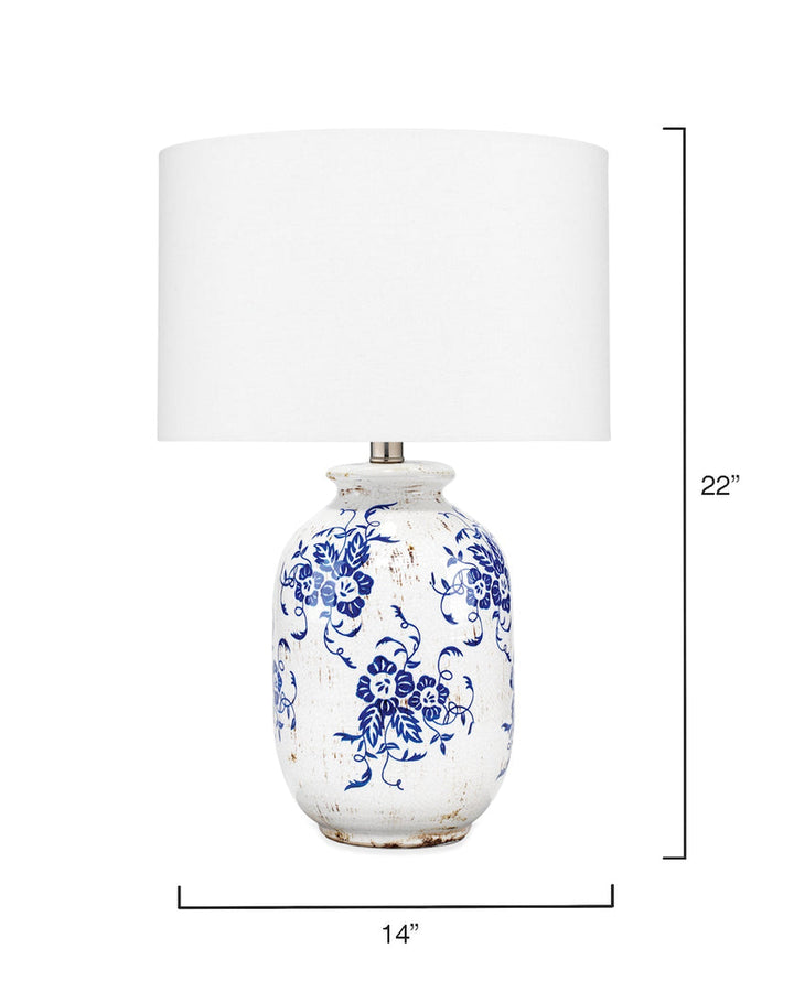 Ruth Table Lamp-Blue