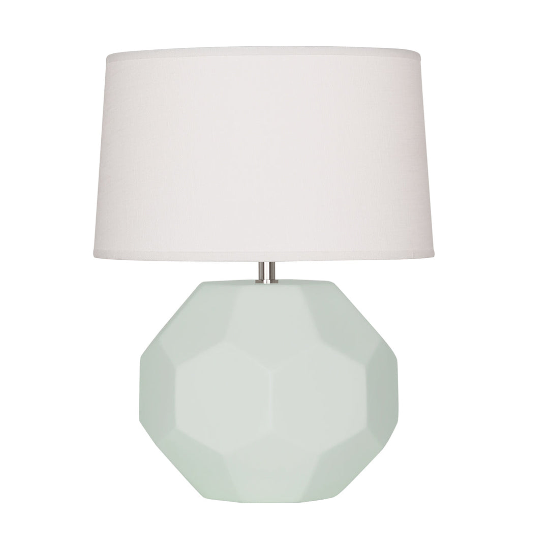 Matte Celadon Franklin Accent Lamp-Style Number MCL02