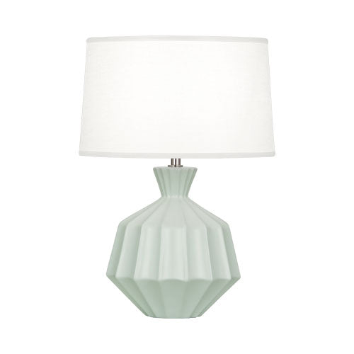 Matte Celadon Orion Table Lamp-Style Number MCL18