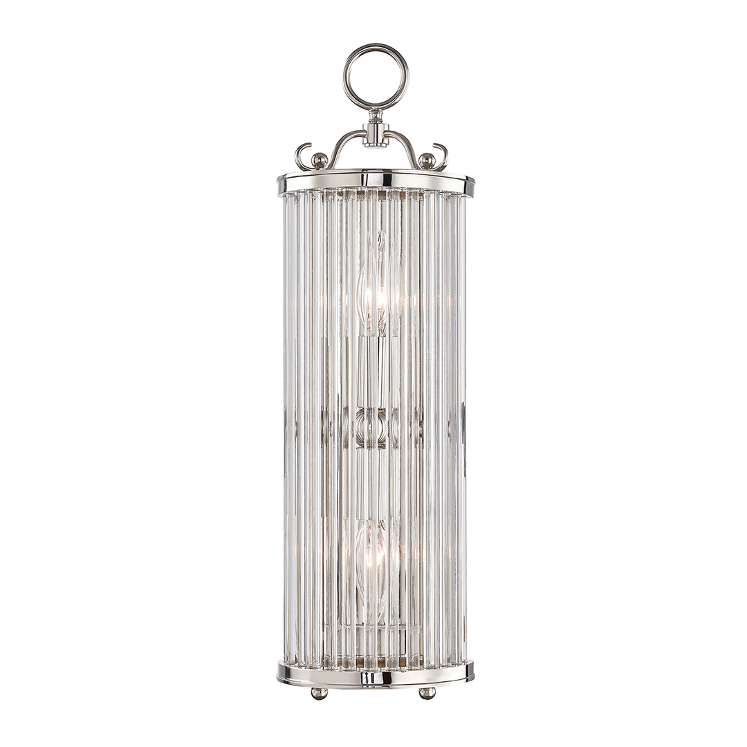 Glass No.1 Wall Sconce - Polished Nickel