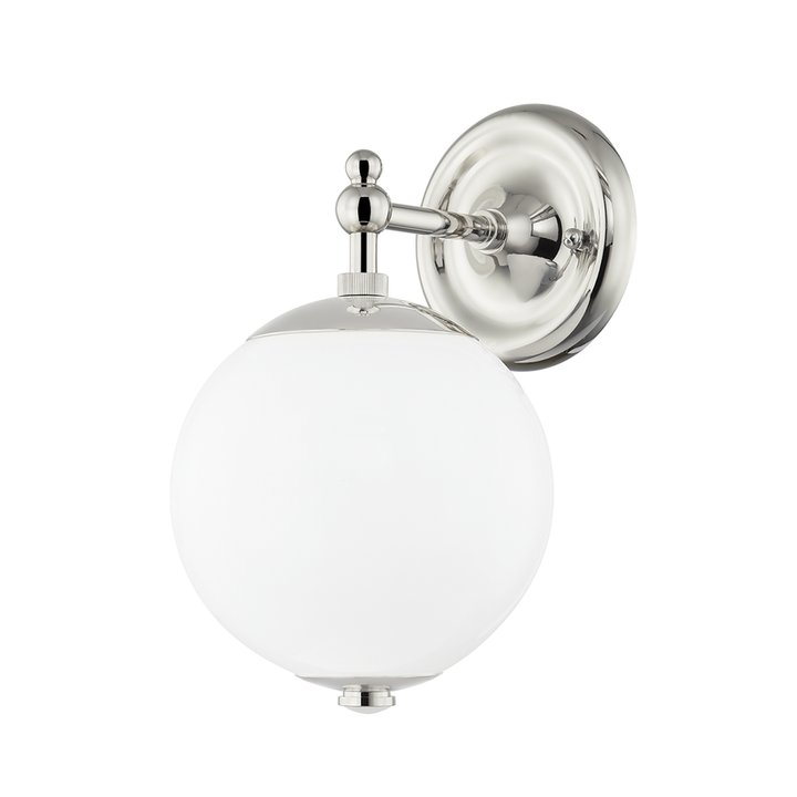 Sphere No.1 Wall Sconce - Polished Nickel