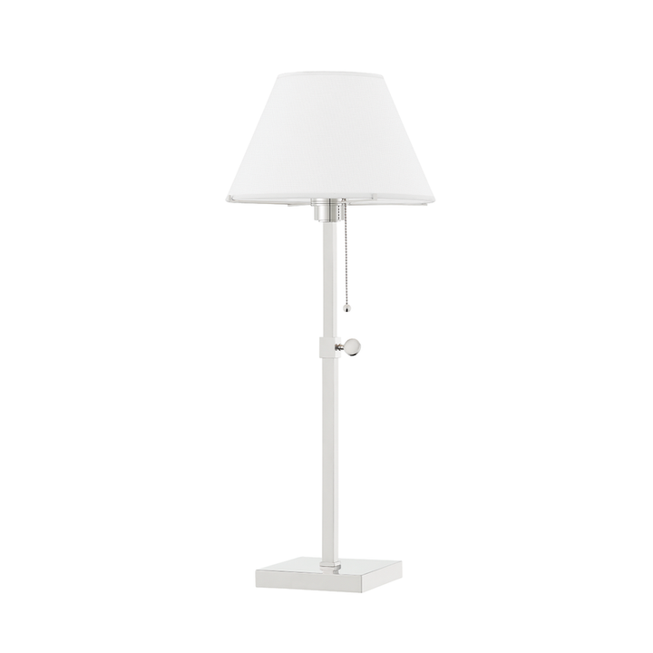 Leeds Table Lamp - Polished Nickel