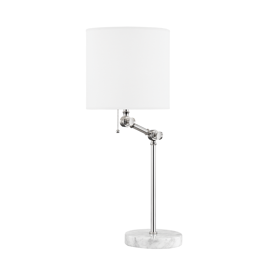 Essex Table Lamp - Polished Nickel