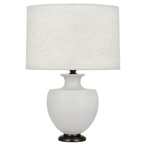 Matte Dove Michael Berman Atlas Table Lamp-Style Number MDV22