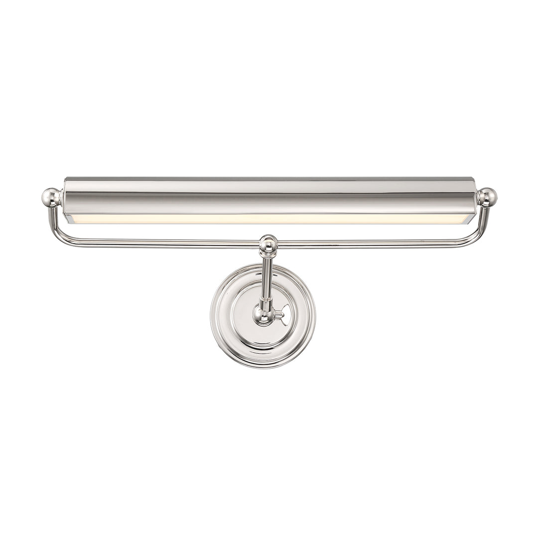 Crystorama Miller Integrated LED Aged Brass Sconce