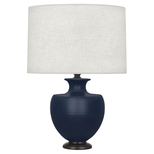 Matte Midnight Blue Michael Berman Atlas Table Lamp-Style Number MMB22