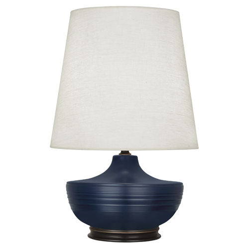 Matte Midnight Blue Michael Berman Nolan Table Lamp-Style Number MMB25