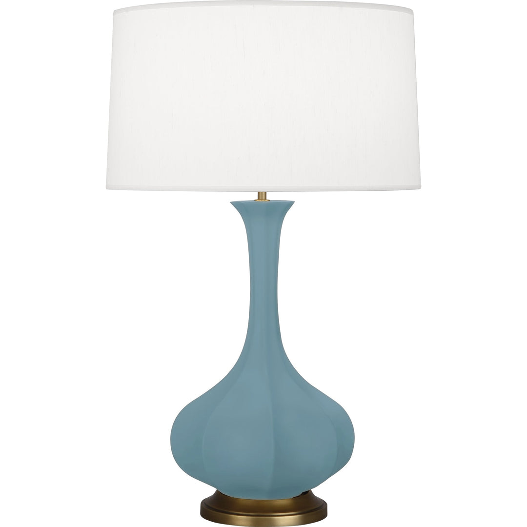 Matte Steel Blue Pike Table Lamp-Style Number MOB94