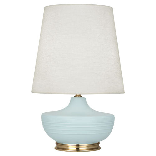 Matte Sky Blue Michael Berman Nolan Table Lamp-Style Number MSB24