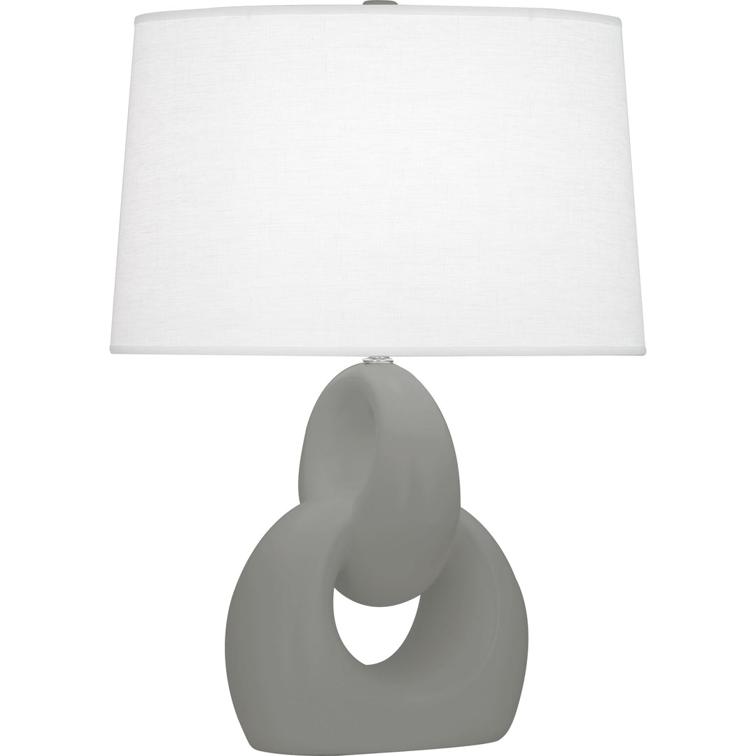 Matte Smoky Taupe Fusion Table Lamp-Style Number MST81