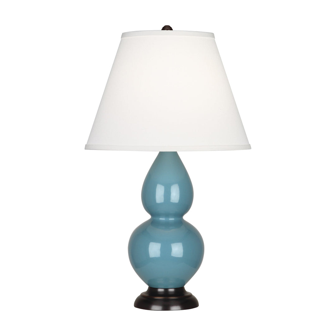 Steel Blue Small Double Gourd Accent Lamp-Style Number OB11X