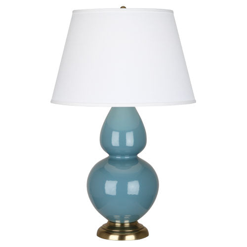 Steel Blue Double Gourd Table Lamp-Style Number OB20X