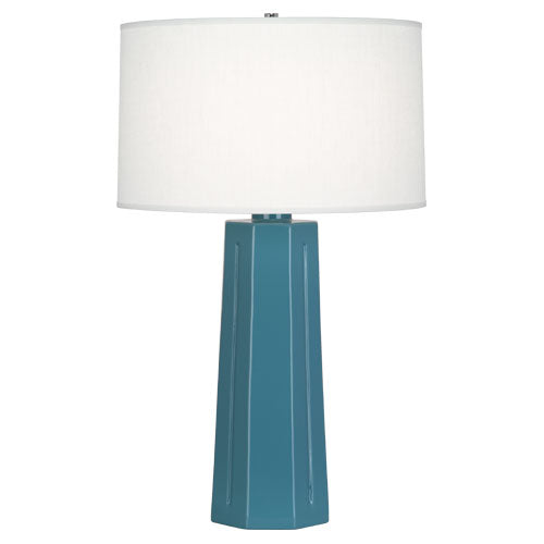 Steel Blue Mason Table Lamp-Style Number OB960