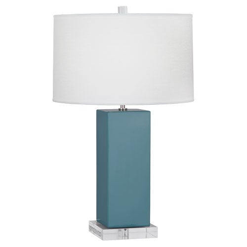 Steel Blue Harvey Table Lamp-Style Number OB995