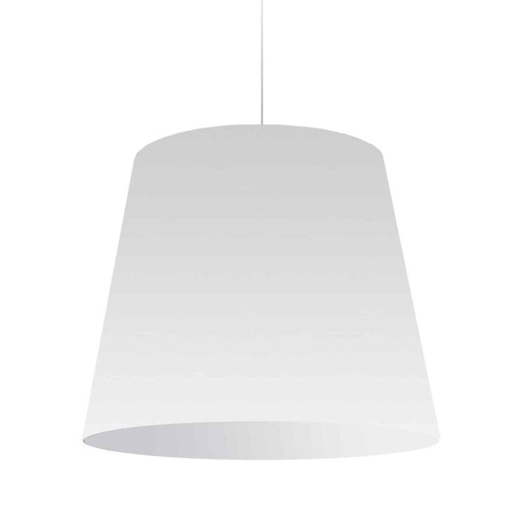 Dainolite 1 Light Tapered Drum Pendant with Black on Gold Shade