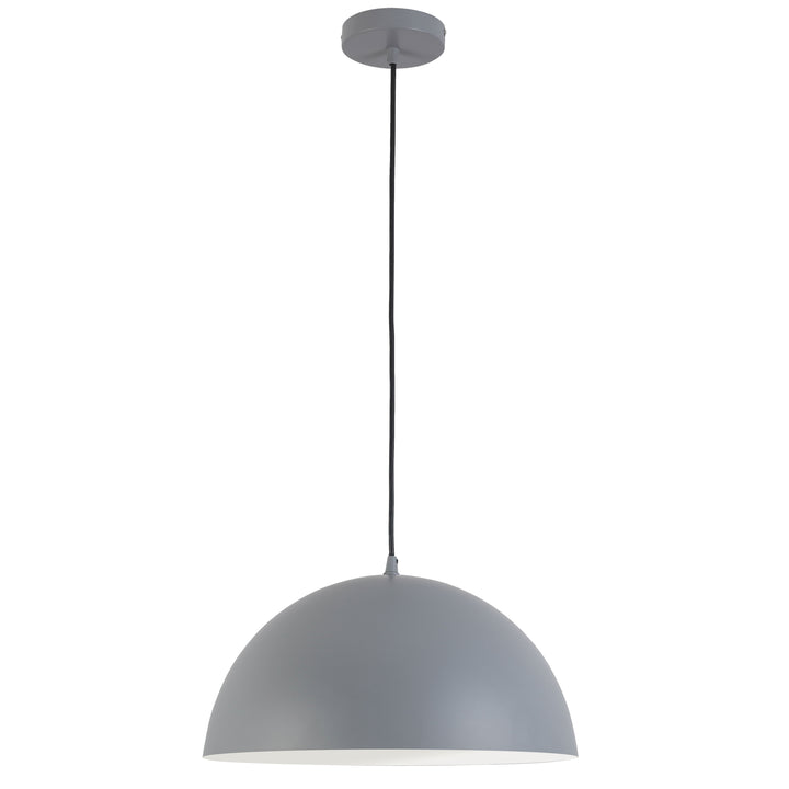 Dainolite 1 Light Incandescent Pendant, Matte Black