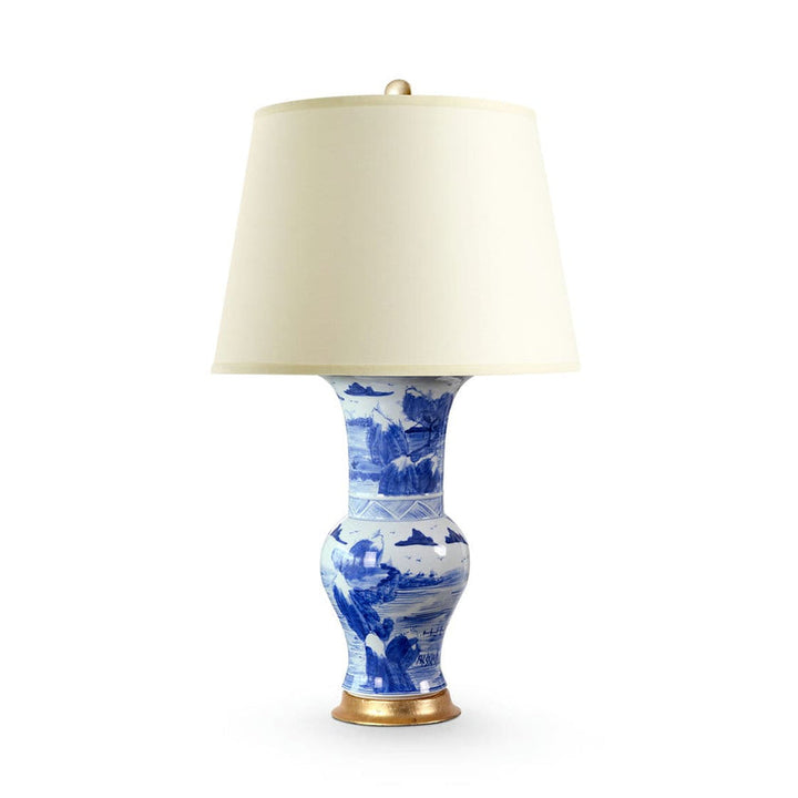 Pavillion Lamp (Lamp Only) - Blue and White