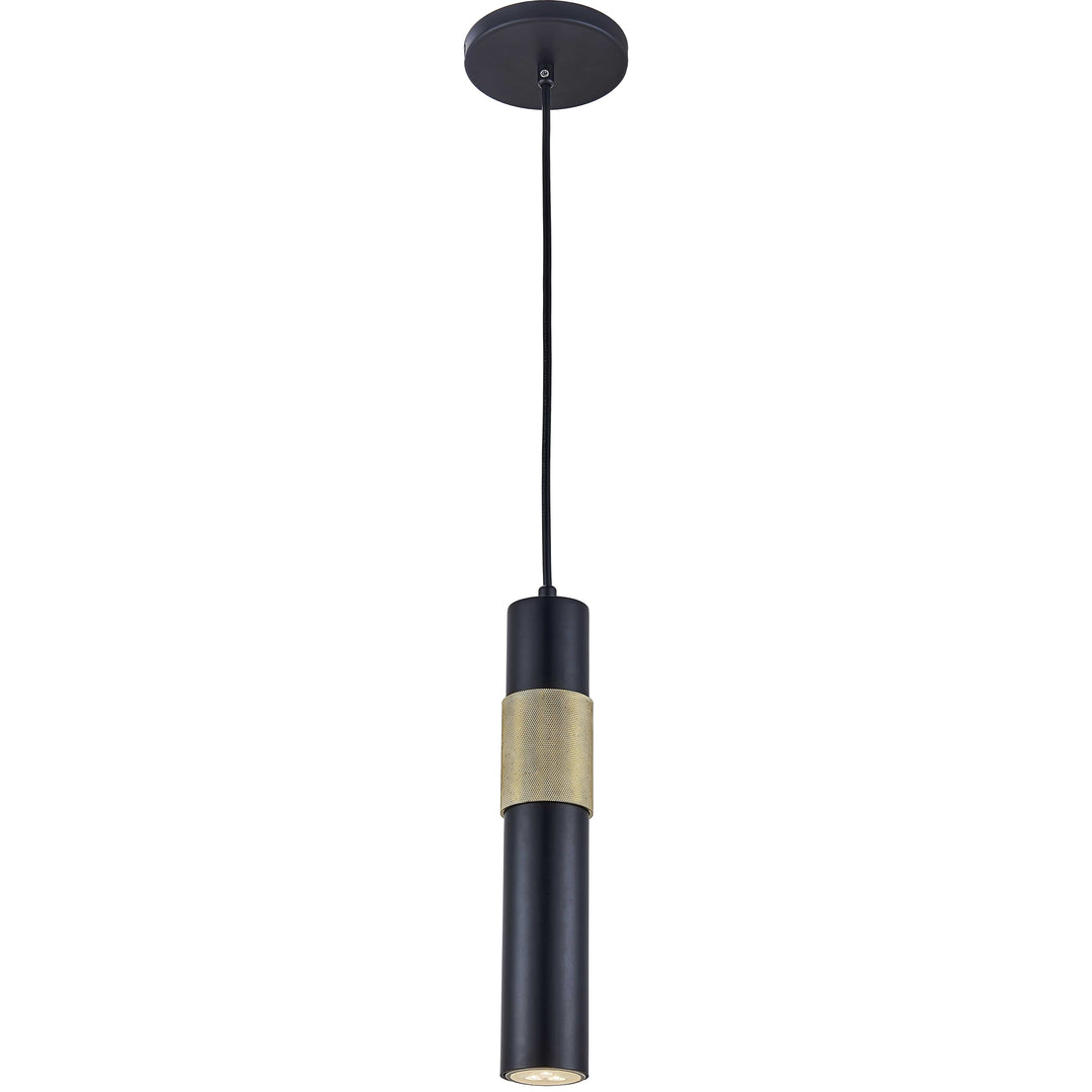 Dainolite 1 Light Halogen Pendant Aged Brass