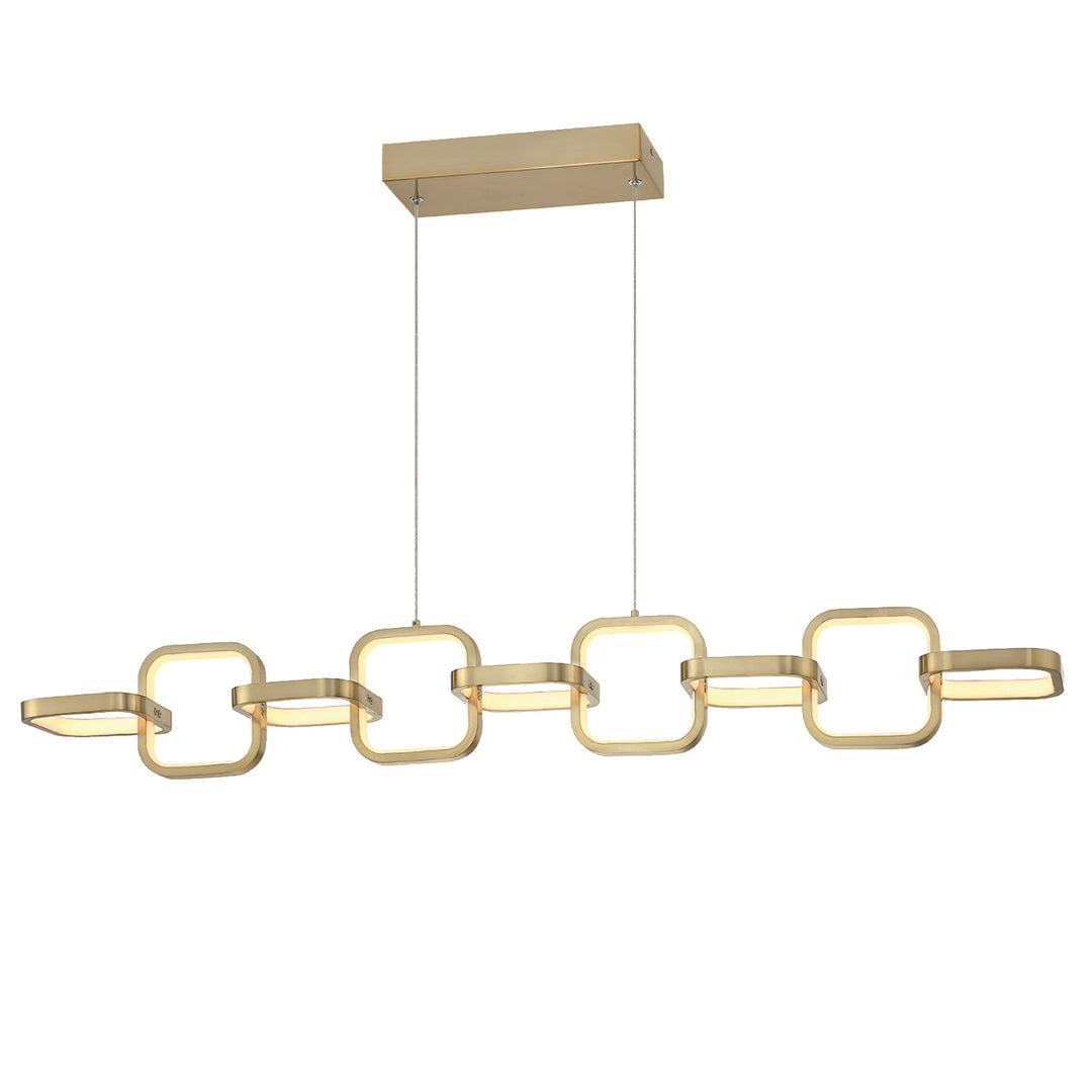 Dainolite 59W LED Patsy Pendant Aged Brass