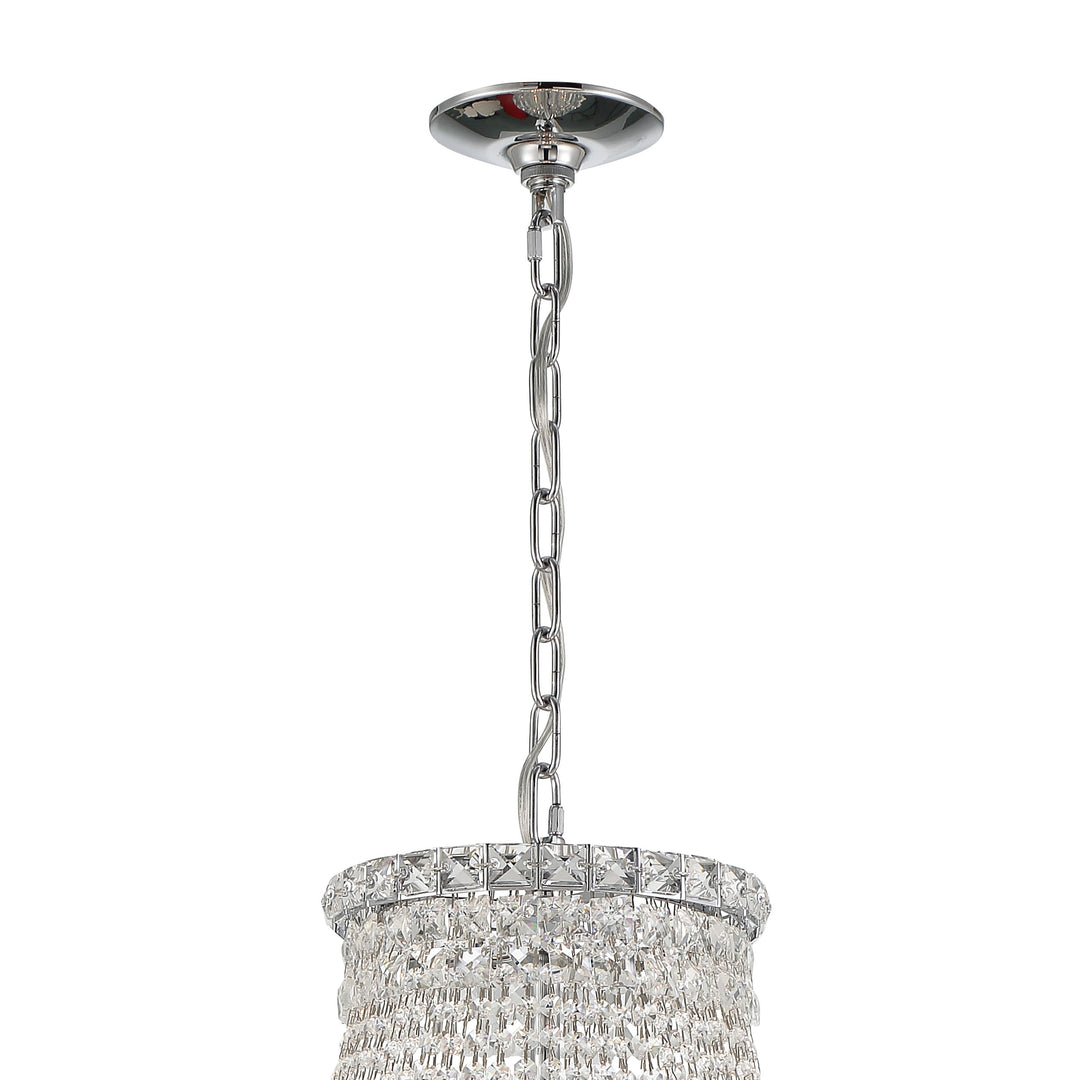 Crystorama Roslyn 15 Light Polished Chrome Chandelier