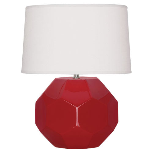 Ruby Red Franklin Table Lamp-Style Number RR01