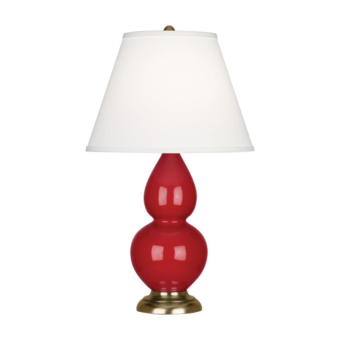 Ruby Red Small Double Gourd Accent Lamp-Style Number RR10X