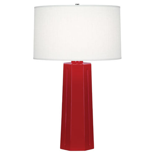 Ruby Red Mason Table Lamp-Style Number RR960