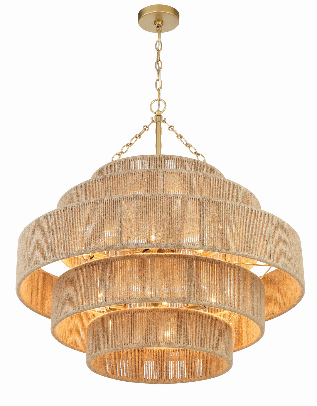 Crystorama Shyla 20 Light Soft Gold Chandelier