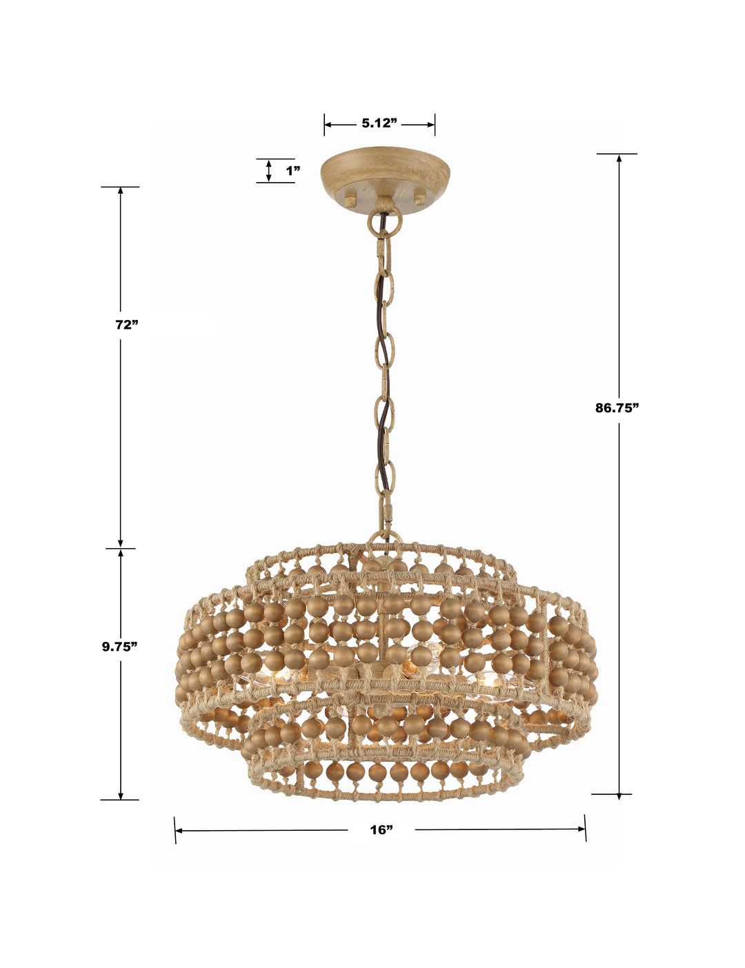 Crystorama Silas 4 Light Burnished Silver Mini Chandelier