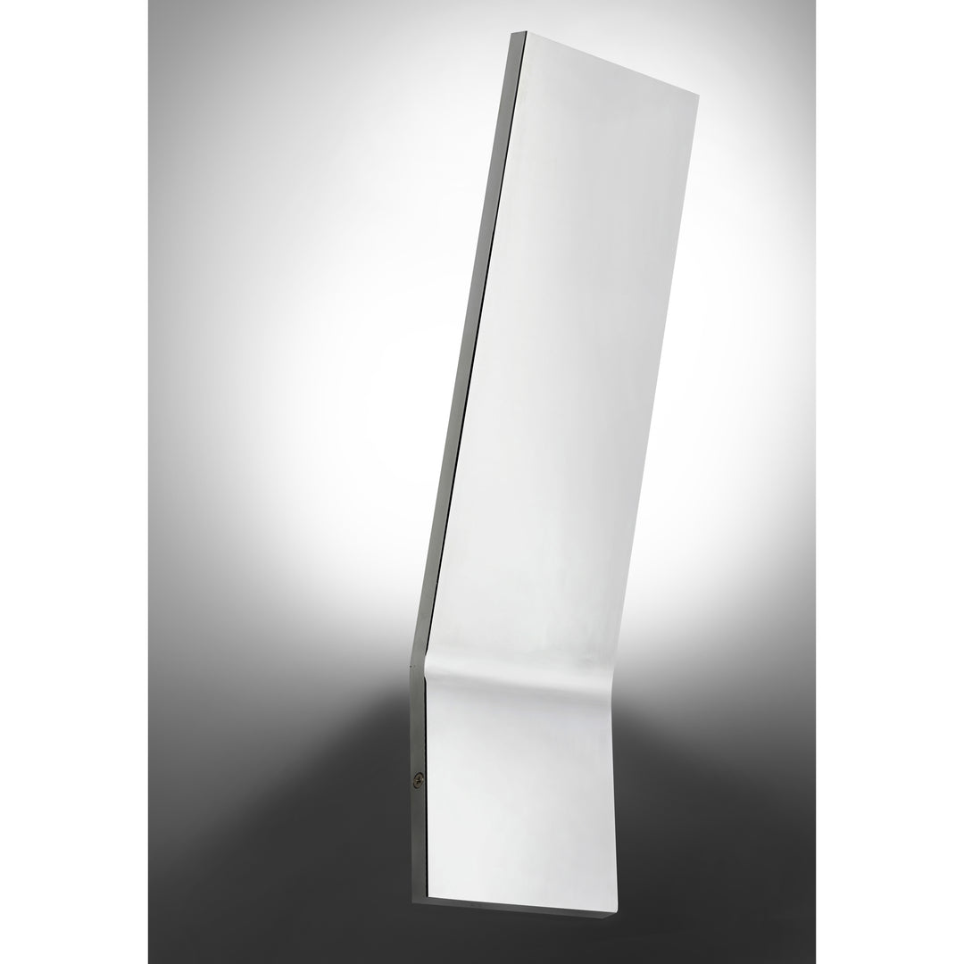 Dainolite 20W Wall Sconce, Aged Brass with Frosted Diffuser