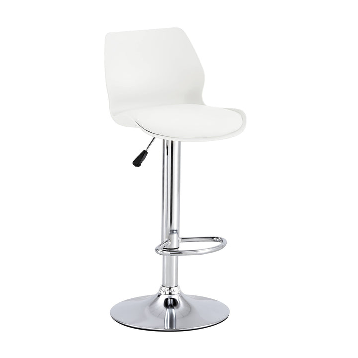 Celestial Heights Adjustable - Set of Two Stools // White