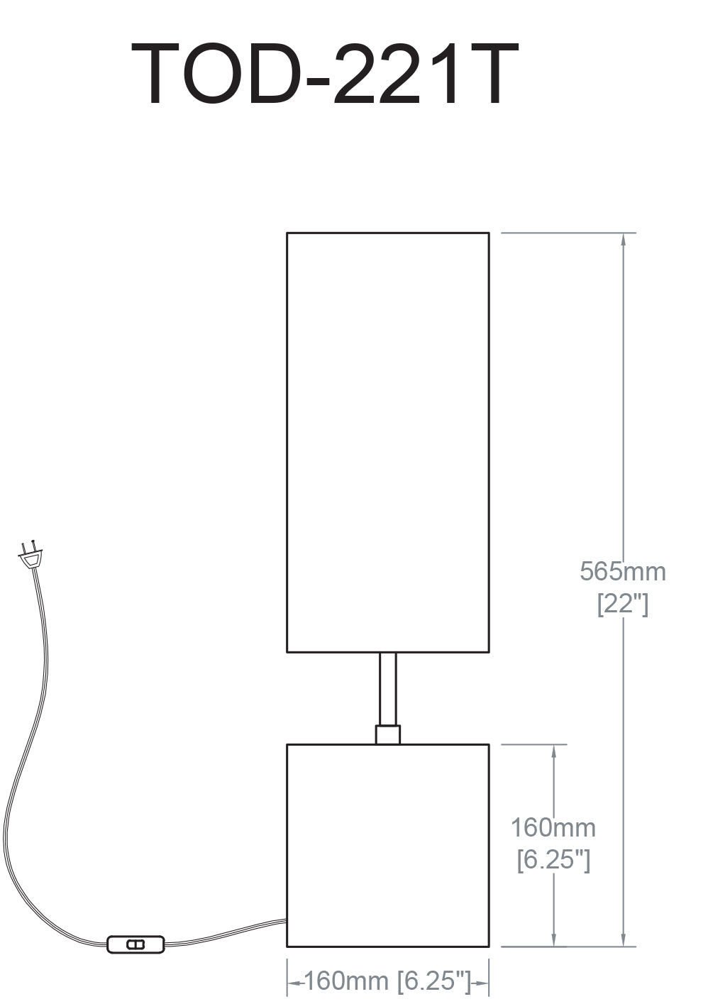 Dainolite 1 Light Incandescent Table Lamp, White / Aged Brass White Shade