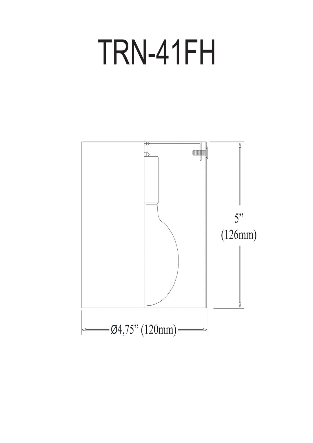 Dainolite 1 Light Aged Brass Flush Mount