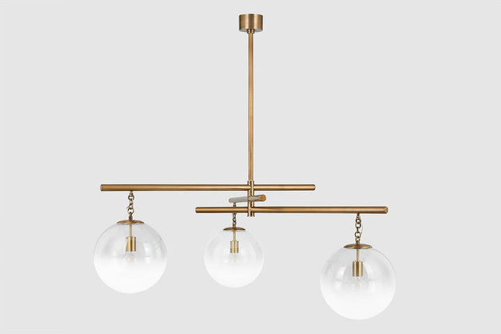 Wade Chandelier, Patina Brass