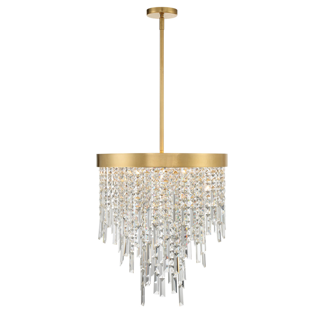 Winfield 5 Light Antique Gold Chandelier