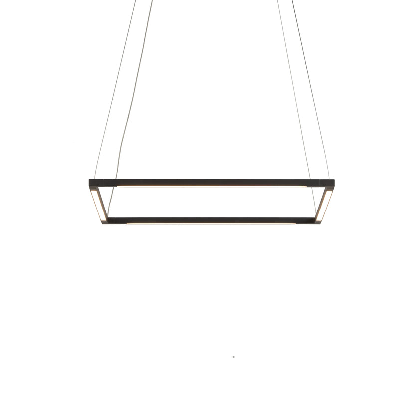 Z-Bar Pendant Small Square, 18"