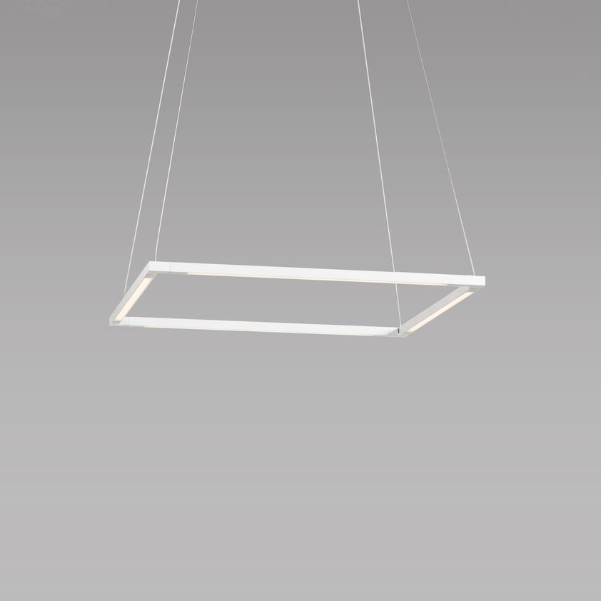 Z-Bar Pendant Small Square, 18"