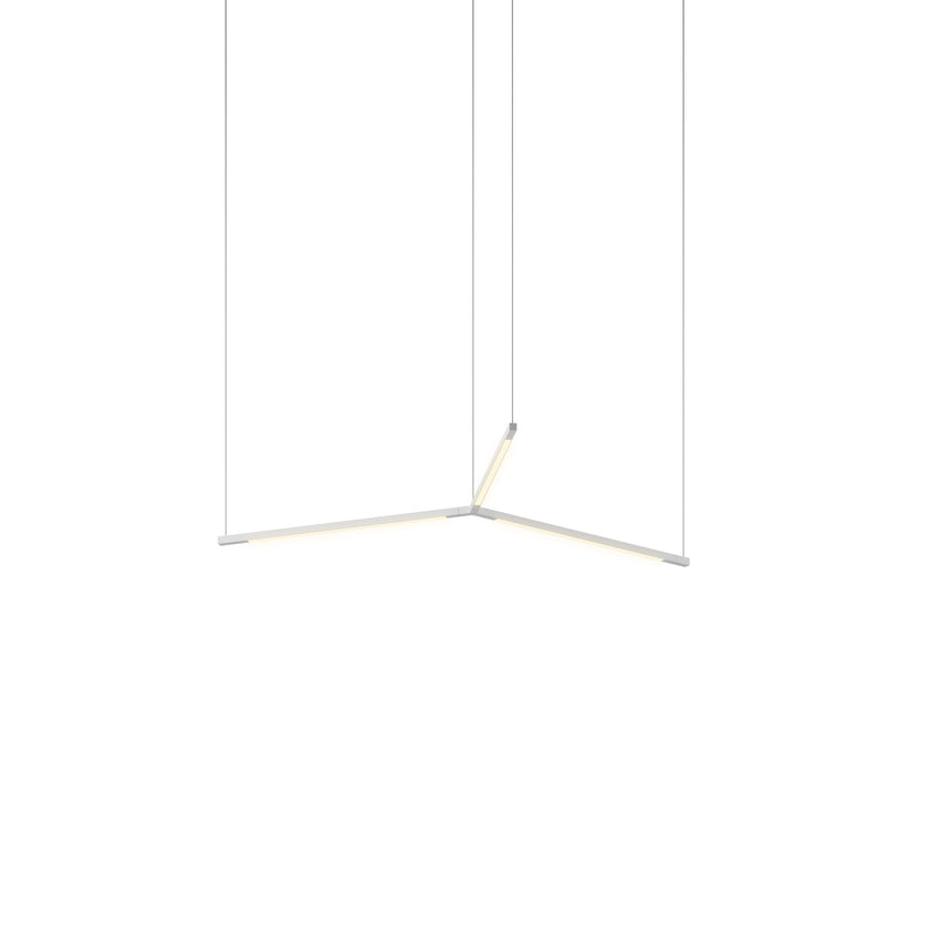 Z-Bar Pendant Small Trio, 16"