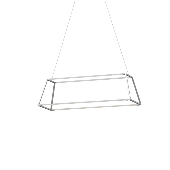 Z-Bar Pendant Rise Small Rectangle