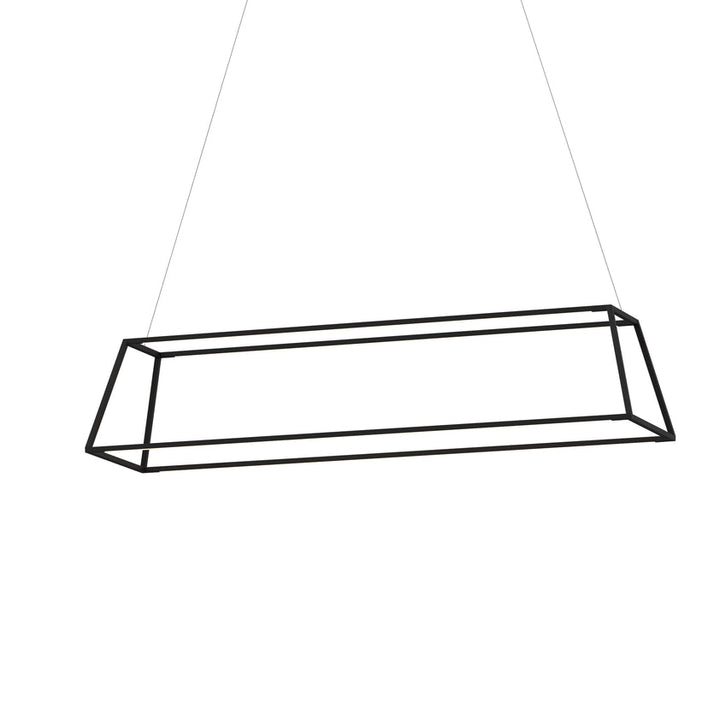 Z-Bar Pendant Rise Large Rectangle