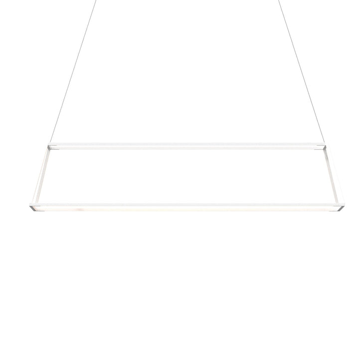 Z-Bar Pendant Rise Large Rectangle