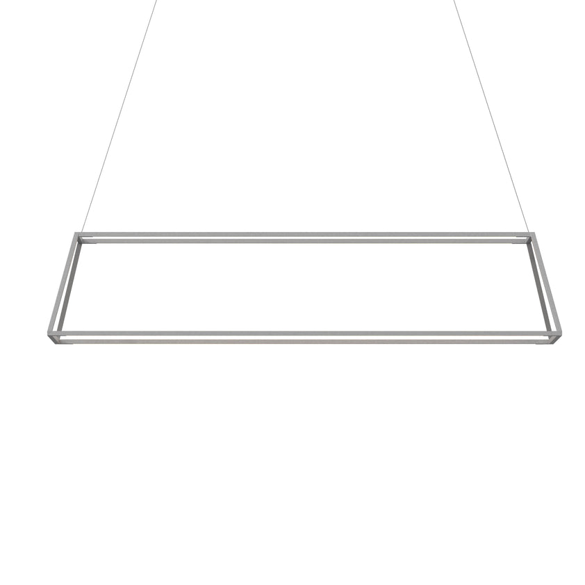 Z-Bar Pendant Rise Large Rectangle