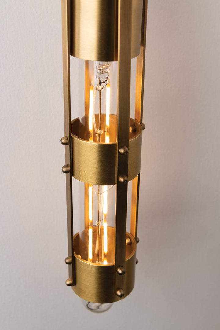 Violet Wall Sconce 16" - Polished Nickel