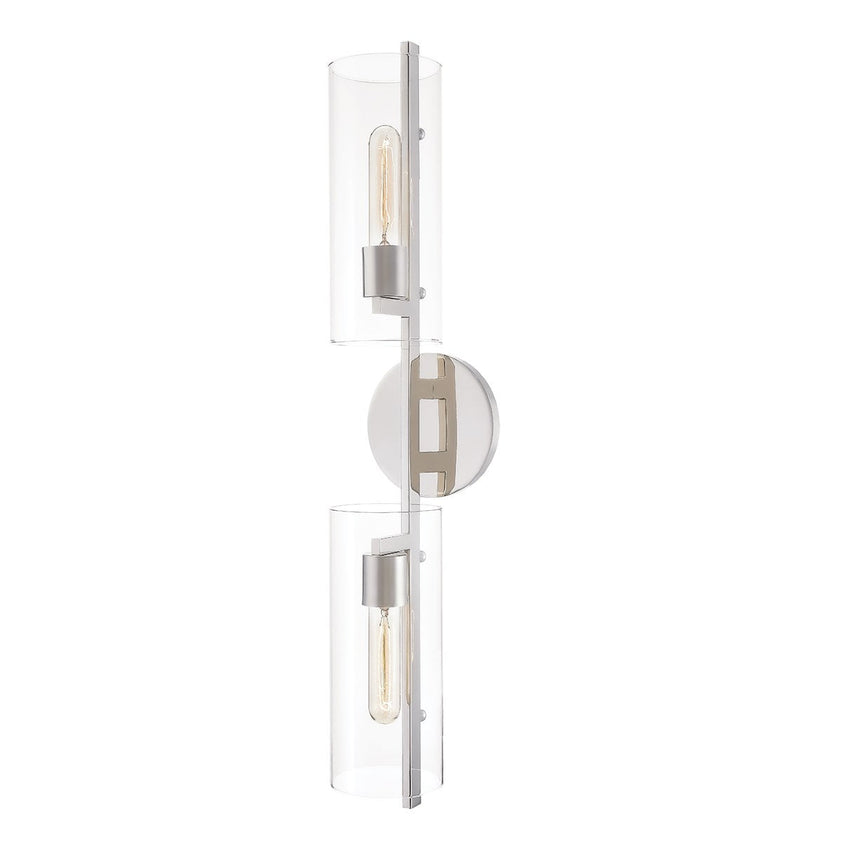 Ariel Wall Sconce 28" - Polished Nickel