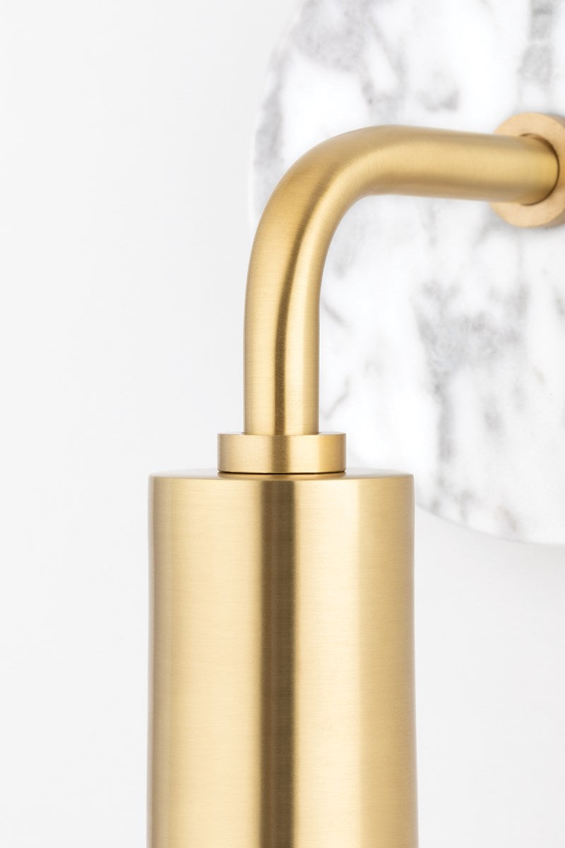 Chloe Wall Sconce 20" - Aged Brass